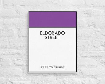 Eldorado Street Canvas