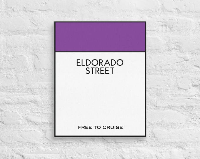 Eldorado Street Canvas