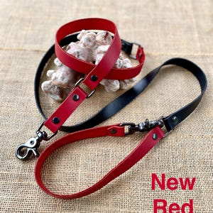 Adjustable Pet Lead, Premium Leather Leash, Quality Hardware
