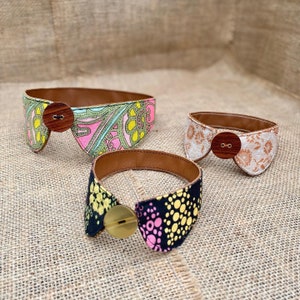 Peter Pan Pet Collar, Vintage Material, Up-cycled Leather Lined, Fashion Dog/Cat Collar,
