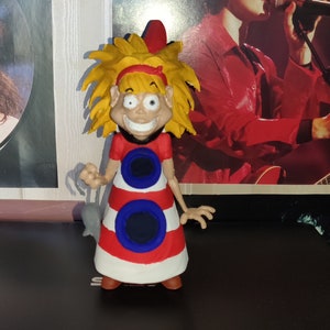LAVERNE - Fan Art - 15 cm tall - Day Of The Tentacle - Lucasarts Lucasfilm