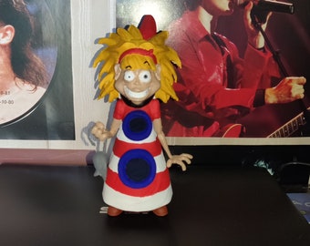 LAVERNE - Fan Art - 15 cm tall - Day Of The Tentacle - Lucasarts Lucasfilm