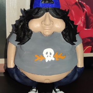 HOAGIE - Fan Art - 20 cm tall - Day Of The Tentacle - Lucasarts Lucasfilm
