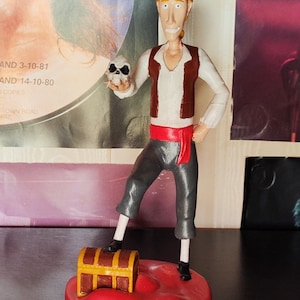 GUYBRUSH THREEPWOOD Fan Art - 20 Cm 3D Printed statuette - Curse of monkey Island - LucasArts
