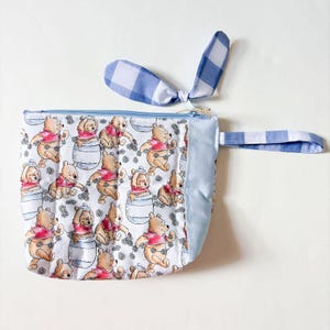 QUILTED Travel Pouch // Pooh // Honey Pot // Disneyland