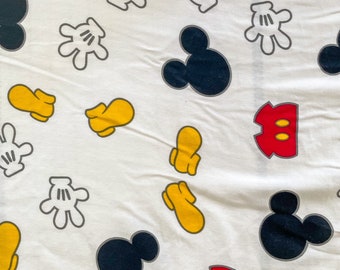 Made to Order // Vintage Sheet Dress // Mickey Mouse // Minnie Mouse // Disneyland // Disney World //  Vintage Dress // Scattered Mickey