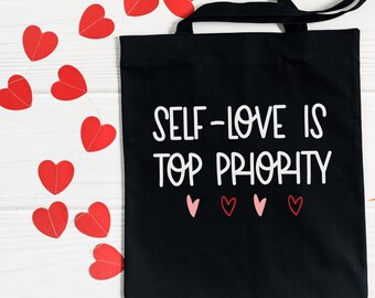 Self Love Is Top Priority SVG, Self Love Svg, Heart Svg, Inspirational Svg, Motivational Svg, SVG for Shirts, SVG files for Cricut