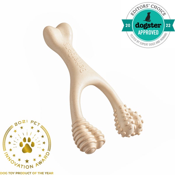 All Natural Dog Chew Bone | Teething Puppy, dental cleaning, eco-friendly, all natural, hypoallergenic, large dog bone BetterBone SOFT