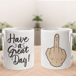 35th Birthday Gifts - I Am 34 + Middle Finger Funny Coffee Mug - Gag G -  RANSALEX