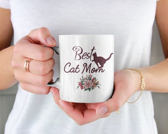 Personalised Cat Mug, Coffee Mug Design, Custom Made Mug, Coffee Cup Custom, Best Cat Mom, Customised Coffee Mug, Customise Your Own Mug