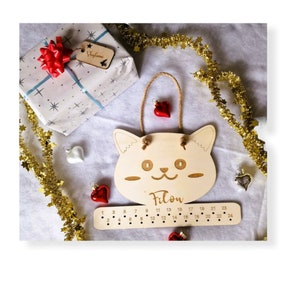 Calendrier de l’Avent pour chats Lasercut SVG DXF