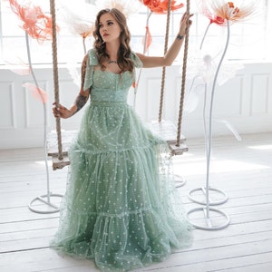 Boho tvådelat set med blommor