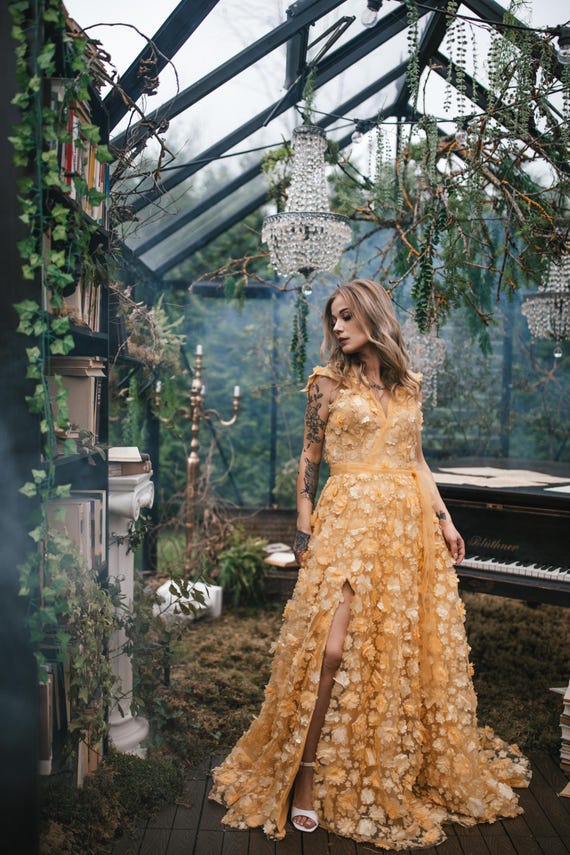 Floral Fairy Gown
