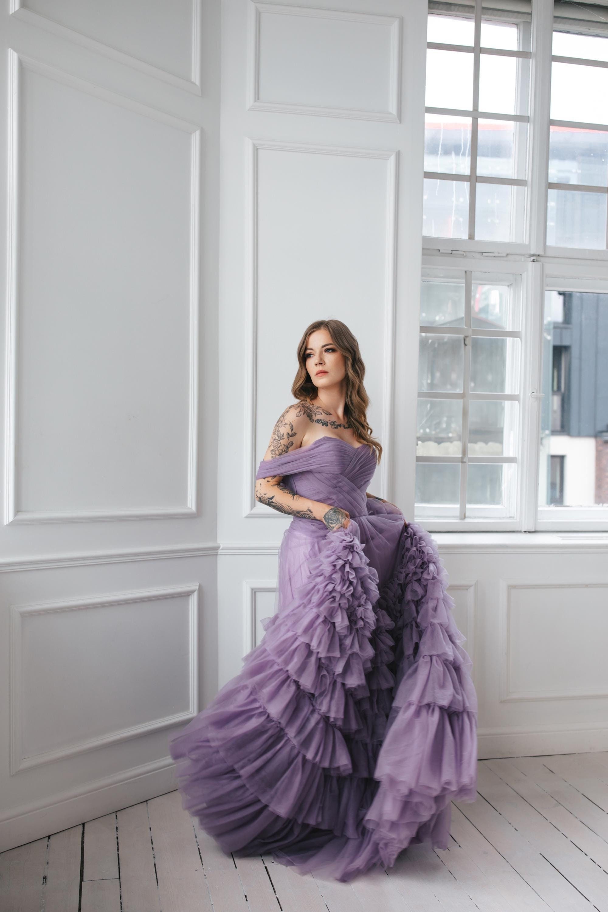 Teuta Matoshi Purple - Etsy