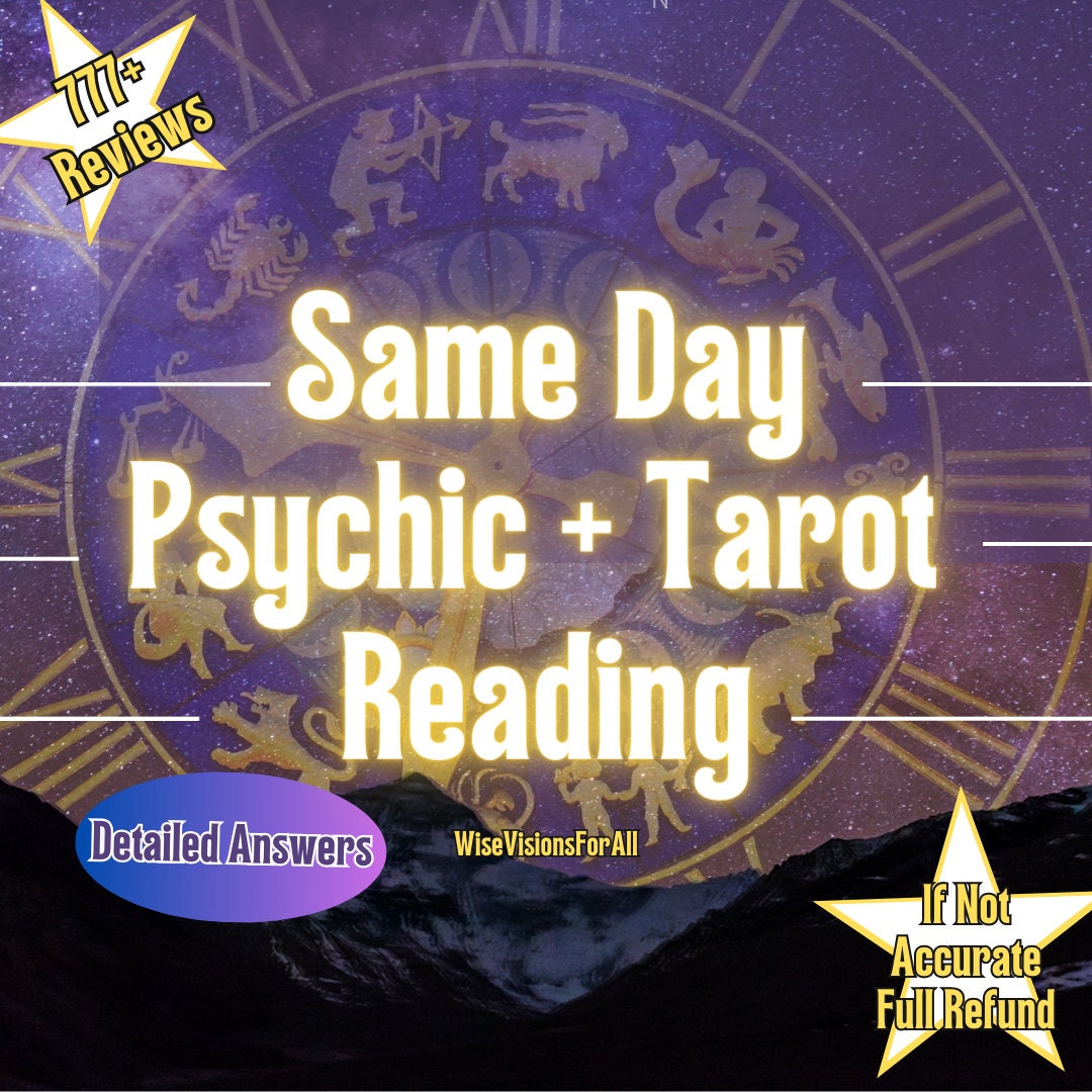 Psychic Tarot Card Reading - Same Day Delivery - Detailed Love Reading ...