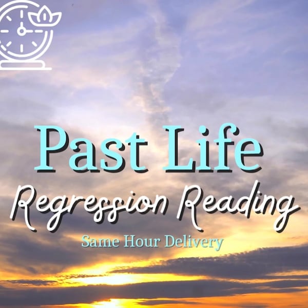 PAST LIFE REGRESSION Psychic Reading + Honest Psychic + Past Life Tarot Card Reading + Same Day past life reading +