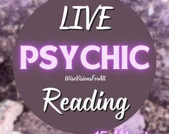 LIVE PSYCHIC LESUNG + vertrauenswürdige Hellseher + Telefonanruf lesen + Texting lesen + am selben Tag planen +