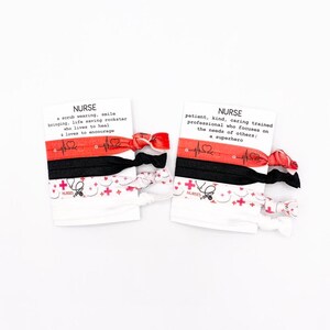Nurse definition gift | nursing gift | nursing student | nursing graduate gift | nursing favour | nurse appreciation | nurse hair ties