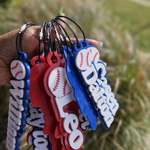 Baseball Taschenanhänger, Schlüsselbund