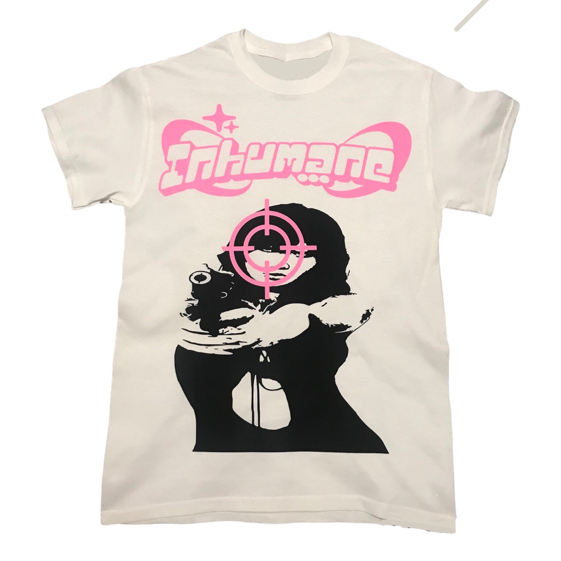 Inhumane y2k Shooter Streetwear Tee