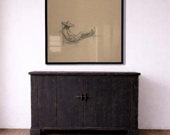 AT REST — Western Wall Art Print, Vintage Western Wall Decor, Rustic Fine Art on Hahnemühle Paper