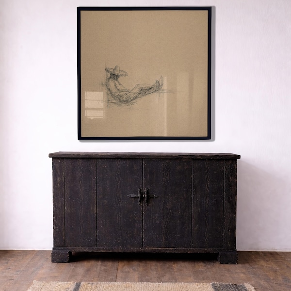 AT REST — Western Wall Art Print, Vintage Western Wall Decor, Rustic Fine Art on Hahnemühle Paper