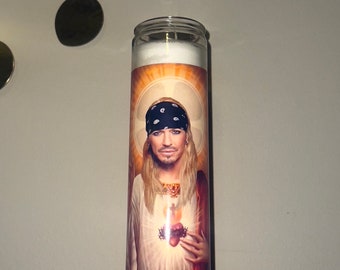 Bret Michaels Devotional Candle