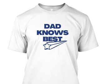 Dad knows best T-Shirt | Vatertag | Vater | Baby | Geschenk | Männertag