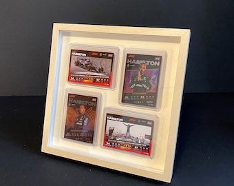 Lewis Hamilton "Full Monty" Fan Frame - Formula 1 Topps Collectible Card - 23x23cm