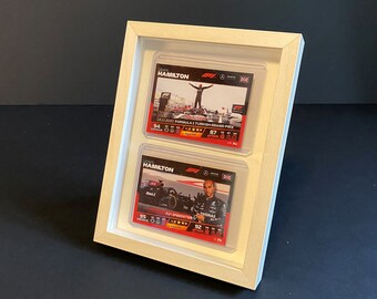 Lewis Hamilton "Live Action" Fan Frame - Formula 1 Topps Collectible Card - 13x18cm