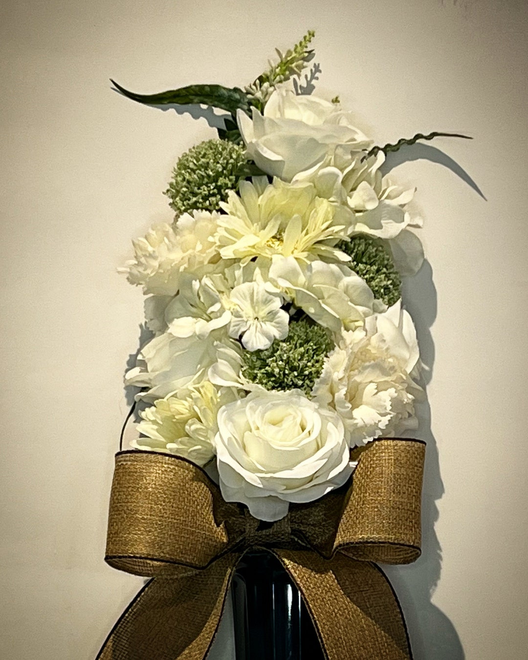 Mausoleum Crypt Artificial Flower Arrangement AO26 Etsy
