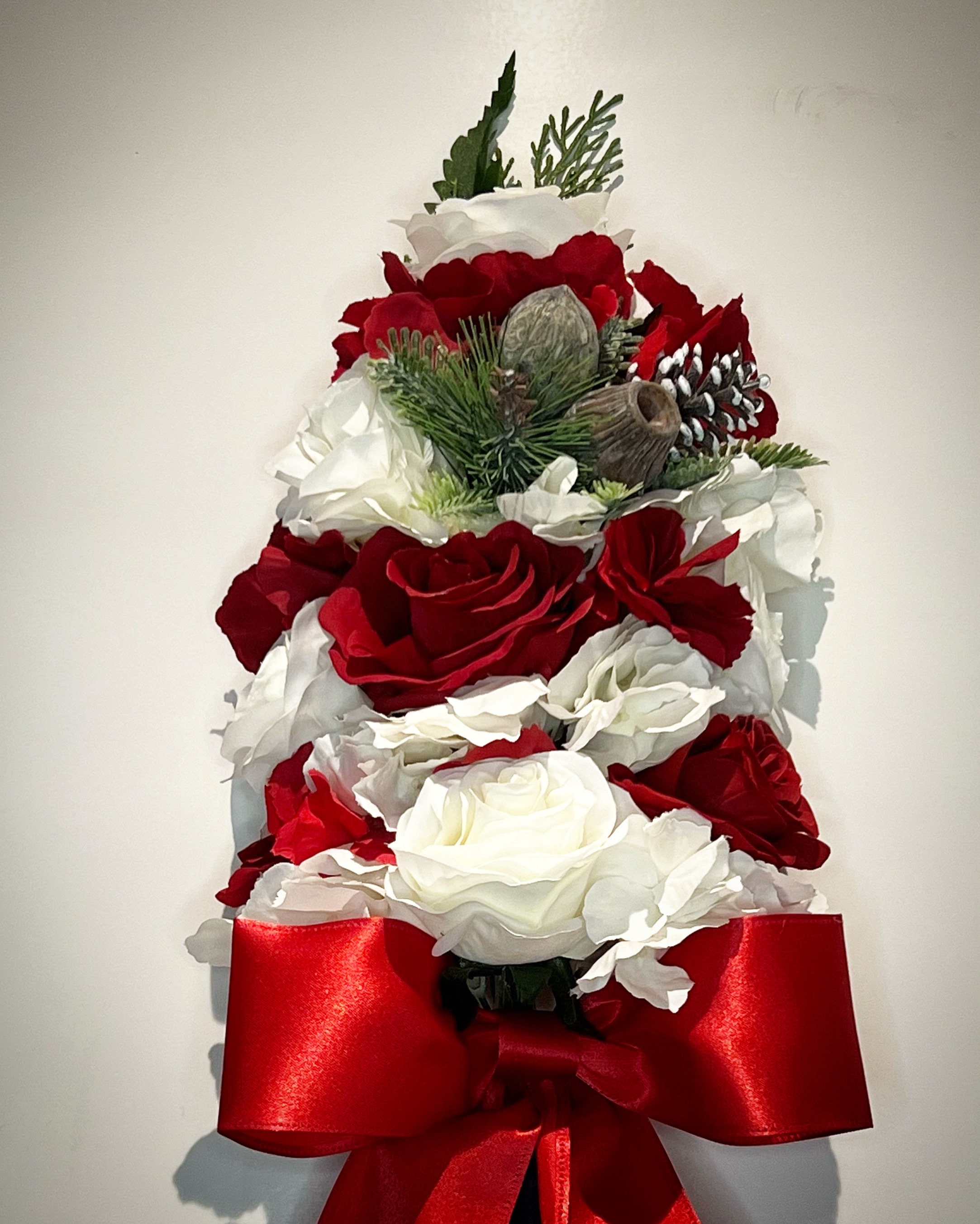 Mausoleum Crypt Artificial Flower Arrangement Christmas Etsy