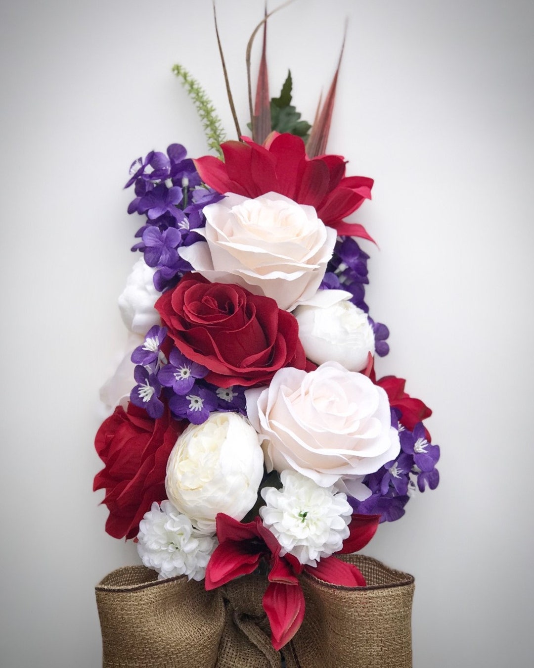 Mausoleum Crypt Artificial Flower Arrangement AO2 Etsy