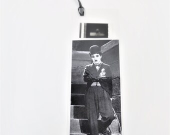 Charlie Chaplin 'City Lights' Film Cell Bookmark, Movie Memorabilia