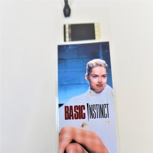 Basic Instinct bookmark Film Cell Memorabilia 35mm Movie Cells, Rare Film Cell, Movie Film Cell Bookmark Collectible