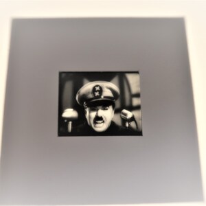 Charles Chaplin, The Great Dictator,  Vintage Film Slides, Mounted film cell, Mounted film cell slides, 35 mm film cell