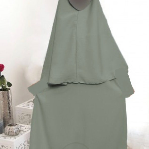 Kids Abaya Girls Hijab and Abaya