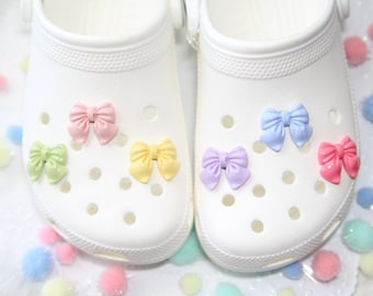 Glossy Bows | cute shoe charms