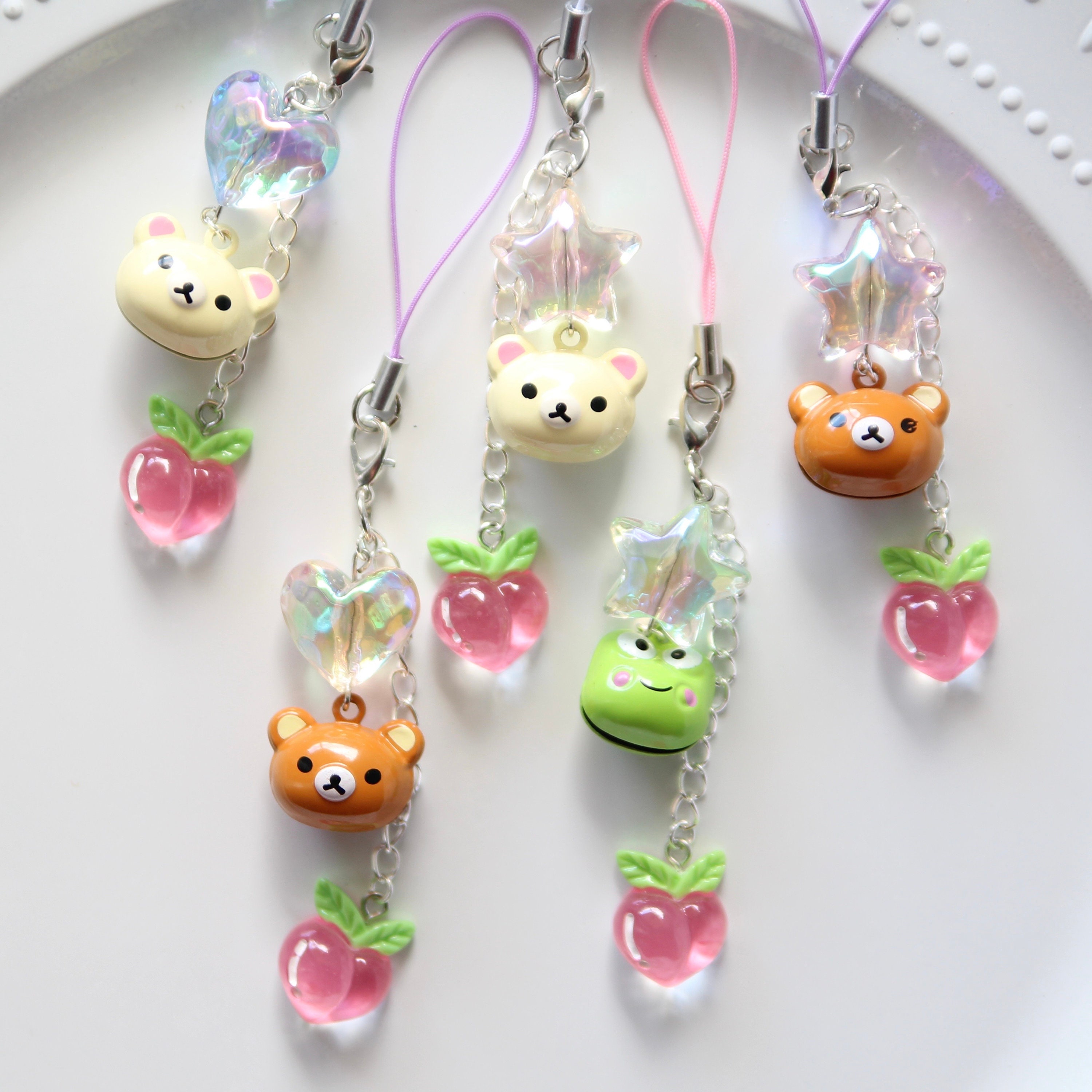 yellow themed  Cute keychain, Kawaii accessories, Resin charms