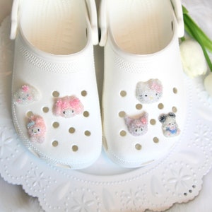 Sugar coated Kawaii animal shoe charms