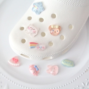 Cozy Animal Shoe Charms | 3D GLITTERY