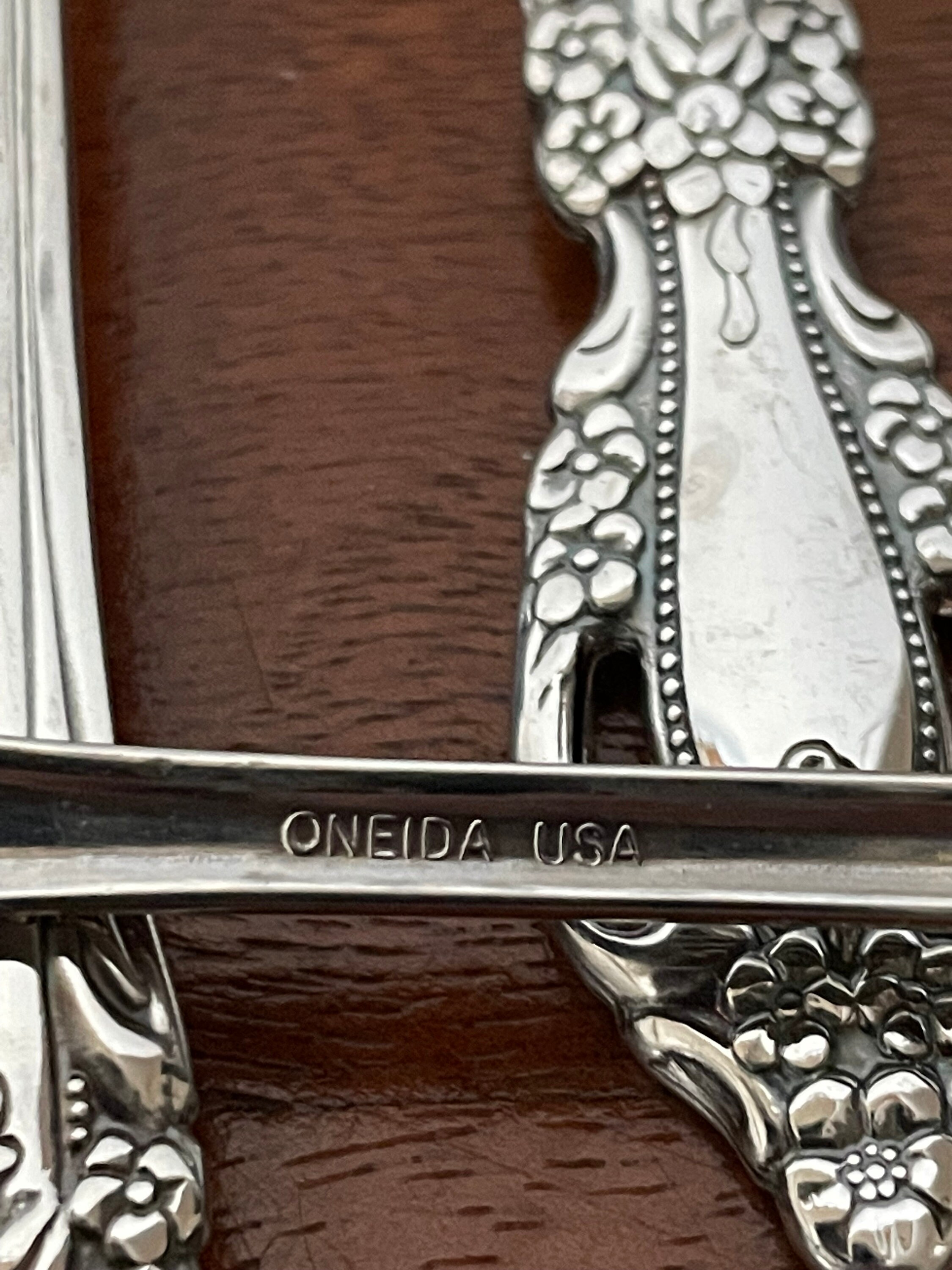Choice Oneida Destinction Deluxe Raphael Iced Teaspoons Set Stainless Steel Seafood or Dinner