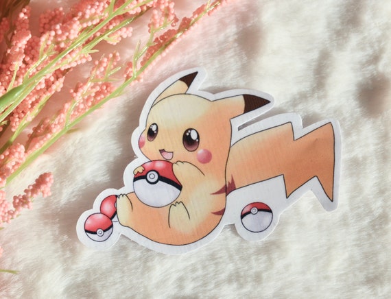 Pokemon Pokeball Aesthetic Sticker in 2023