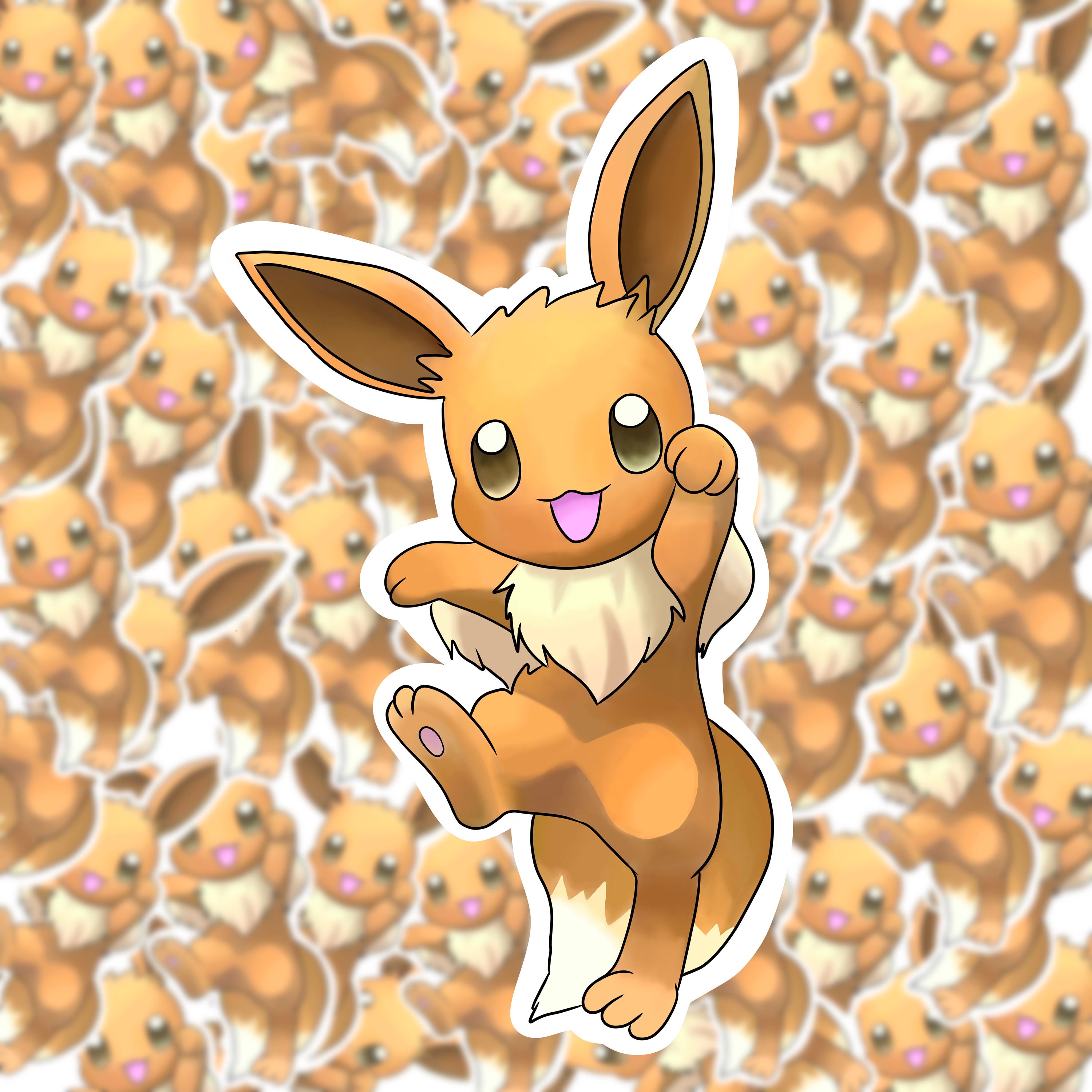 Eevee Evolution Stickers · Maneki Neko Art · Online Store Powered by  Storenvy