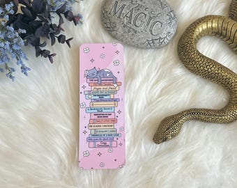 Cozy Cat Bookmark | Bookworm Gift | Cute Bookmark | Kitty Lover Gift | Booktok Bookish Merch | Book Lover | Bookish Gift | Cat Mom Book Club