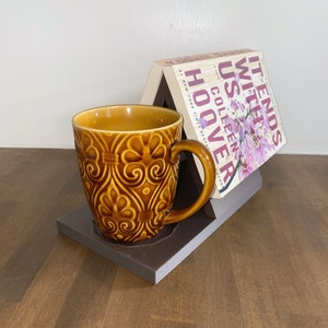 Book Holder, Page Marker, Book Stand, Book Lover, Book Marker with Cup Holder, Mothers Day Gift, Booktok, Gift Ideas for wife, Kindle