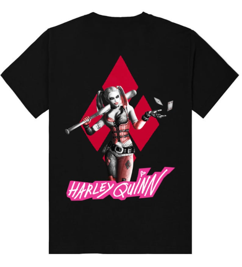 harley quinn shirt etsy