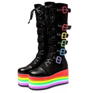 Platform Sneakers - Etsy