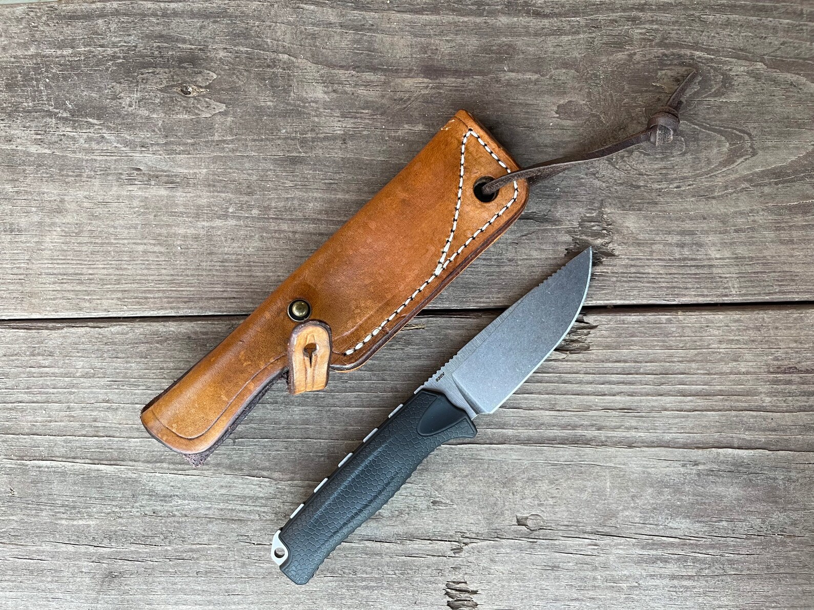 Benchmade Steep Country Hunter Handmade Leather Sheath Etsy