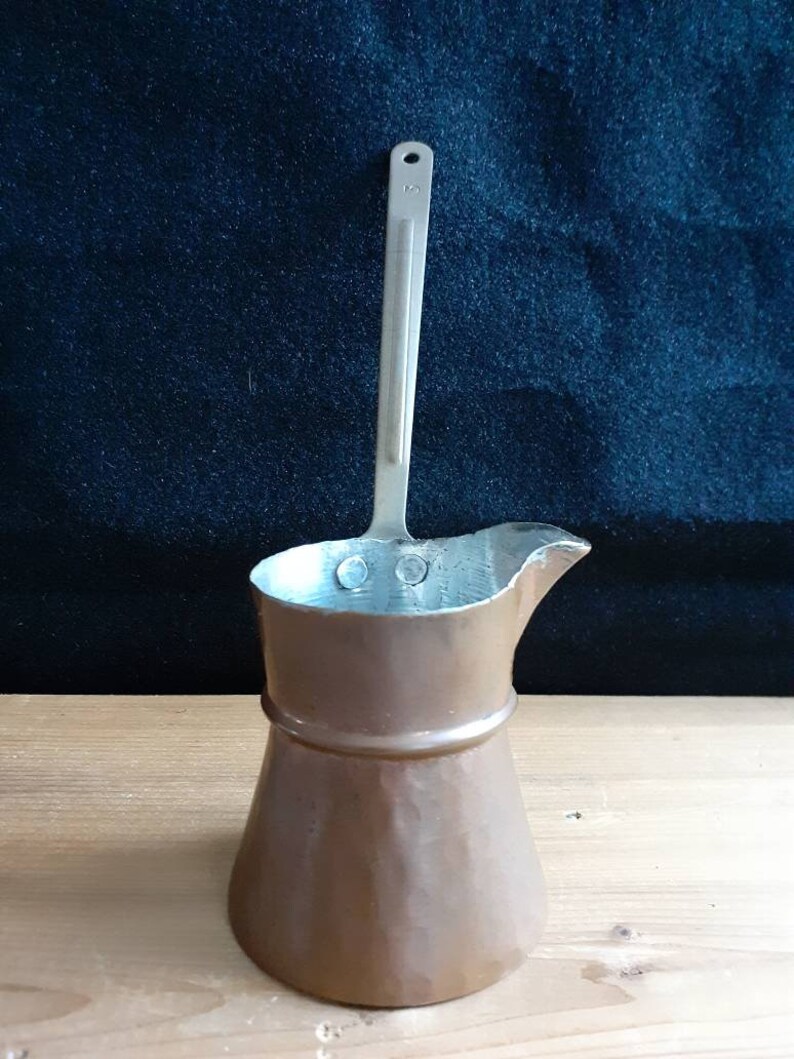 Vintage Turkish Coffee Pot/milk Warmer/butter Warmer/melting Pot Etsy